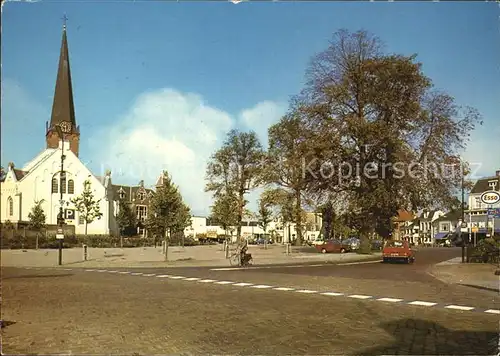 Baarn Hervormde Kerk met Brink Kat. Baarn