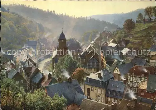 Monschau im Morgengrauen Kat. Monschau