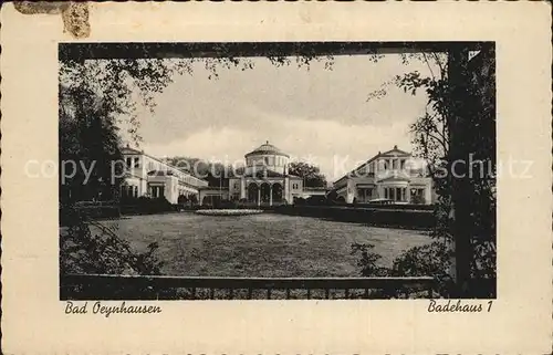 Bad Oeynhausen Badehaus 1 Kat. Bad Oeynhausen