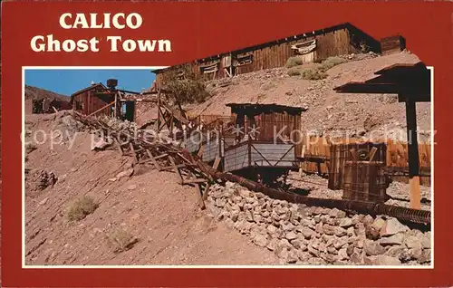 Yermo Calico Ghost Town The Tram Kat. Yermo