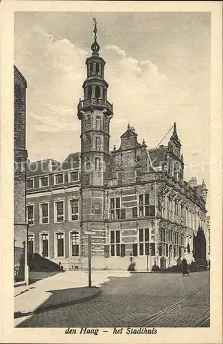 Den Haag Stadthuis Kat. s Gravenhage