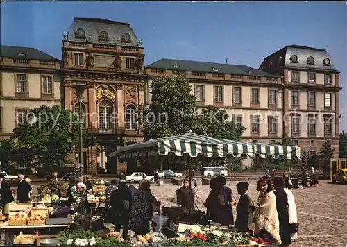 Darmstadt Schloss Markt Kat. Darmstadt