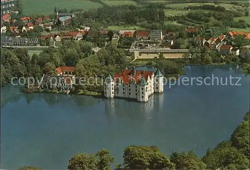 Gluecksburg Ostseebad Schloss Fliegeraufnahme Kat. Gluecksburg (Ostsee)