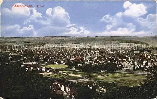 Saarbruecken Ortsansicht Kat. Saarbruecken