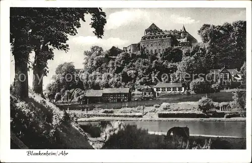 Blankenheim Ahr Schloss Ortsansicht Kat. Blankenheim