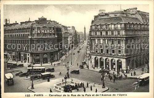 Paris Rue la Paix Avenue de Opera Kat. Paris