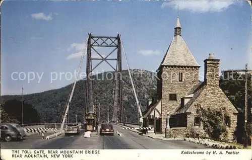 Bear Mountain The Toll Gate Bruecke Kat. Bear Mountain State Park