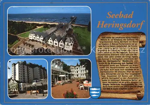 Heringsdorf Ostseebad Usedom Ferienhaeuser Stadtansicht Kat. Heringsdorf