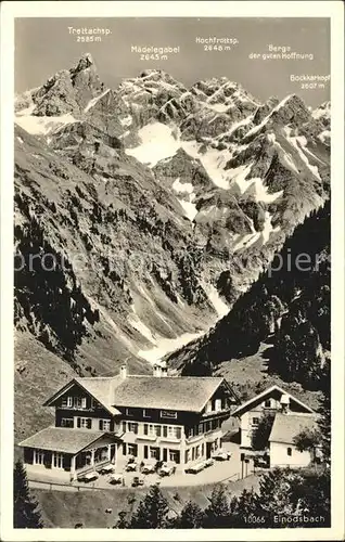 Einoedsbach Gasthaus Pension  Kat. Oberstdorf