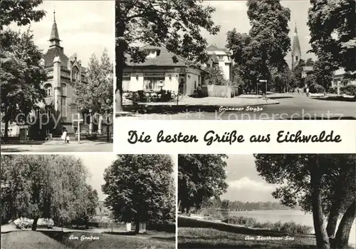 Eichwalde Zeuthener See Graben Gruenauer Strasse Kat. Eichwalde