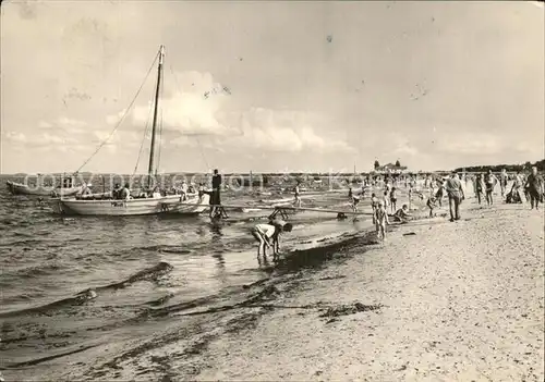 Ahlbeck Ostseebad Strand Seebruecke Kat. Heringsdorf Insel Usedom