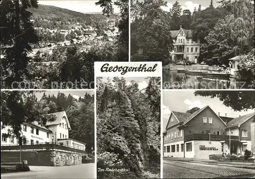 Georgenthal Gotha Kurhotel Redebachtal Kat. Georgenthal