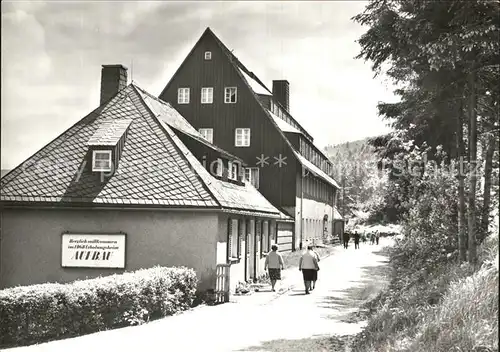 Rehefeld Zaunhaus Erholungsheim Aufbau Kat. Altenberg