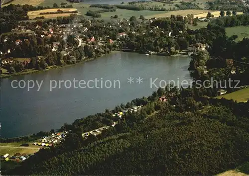 Fissau Fliegeraufnahme Kellersee Holsteinische Schweiz Kat. Eutin