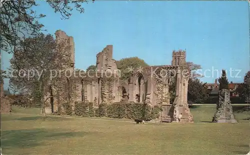 Glastonbury Abbey Klosterruine Kat. Mendip