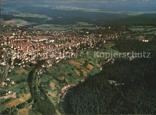 Freudenstadt Heilklimatischer Hoehenkurort Schwarzwald Fliegeraufnahme Kat. Freudenstadt