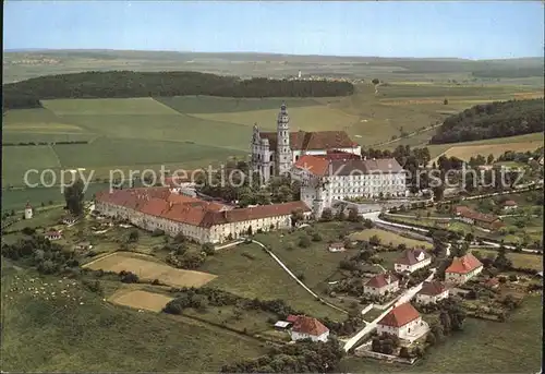 Neresheim Benediktinerkloster Fliegeraufnahme Kat. Neresheim