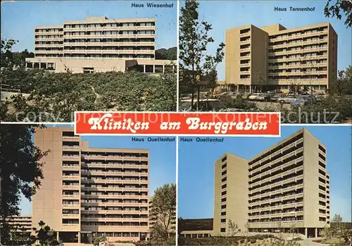 Bad Salzuflen Kliniken am Burggraben Kat. Bad Salzuflen