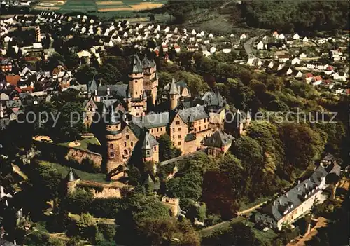 Braunfels Schloss Luftkurort Fliegeraufnahme Kat. Braunfels