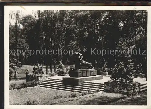 Saarlautern Denkmal der Feldartillerie Skulptur Kat. Saarlouis