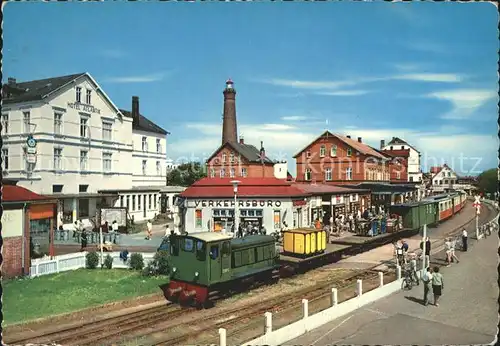 Borkum Nordseebad Inselbahnhof Nordseebad / Borkum /Leer LKR