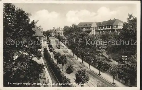 Bad Weisser Hirsch Dr Lahmanns Sanatorium Villa Urvasi Kat. Dresden Elbe