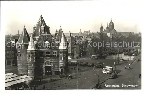 Amsterdam Niederlande Nieuwmarkt Kat. Amsterdam