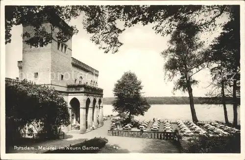 Potsdam Meierei im Neuen Garten Gartenrestaurant Kat. Potsdam