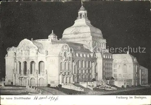 Freiburg Breisgau Neues Stadttheater Kat. Freiburg im Breisgau