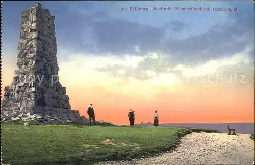 Feldberg Schwarzwald Seebuck Bismarckdenkmal Kat. Feldberg (Schwarzwald)