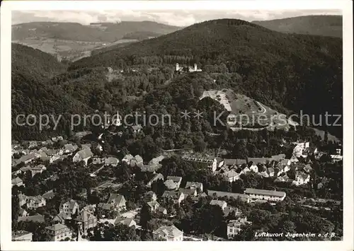 Jugenheim Seeheim Jugenheim Fliegeraufnahme Kat. Seeheim Jugenheim Bergstrasse