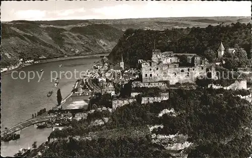 St Goar Burg Rheinfels Kat. Sankt Goar