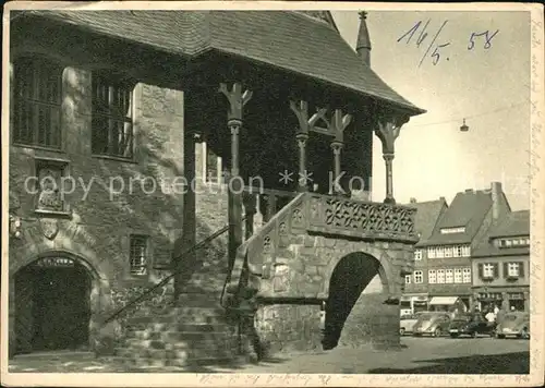 Goslar Rathaus  Kat. Goslar