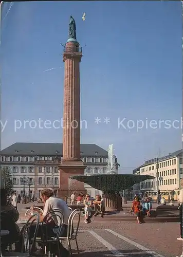 Darmstadt Luisenplatz Ludwigsmonument Kat. Darmstadt