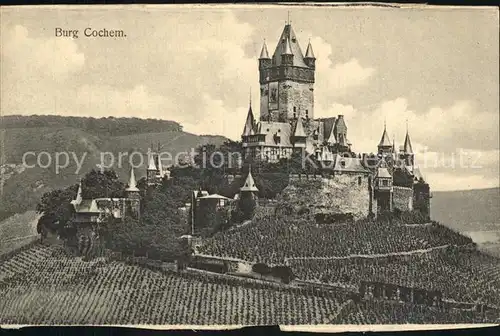 Cochem Mosel Burg Cochem Kat. Cochem