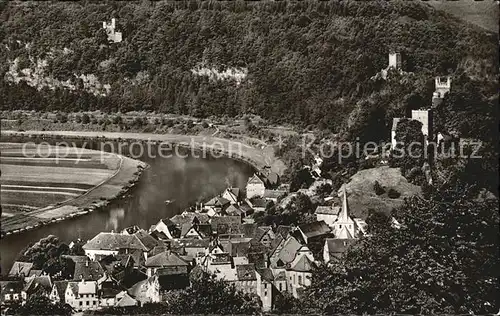 Neckarsteinach Vier Burgen Stadt Kat. Neckarsteinach