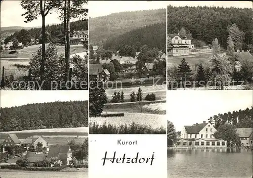 Hetzdorf Halsbruecke Kurort Tharandter Wald  Kat. Halsbruecke