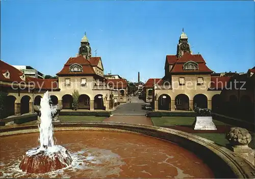 Nauheim Bad Sprudelhof Bahnhof Kat. Bad Nauheim