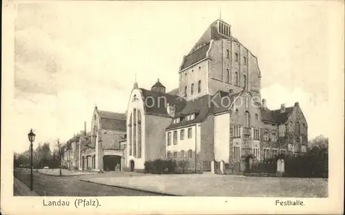 Landau Pfalz Festhalle Kat. Landau in der Pfalz