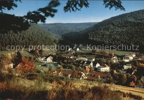 Enzkloesterle Stadtansicht Kat. Enzkloesterle