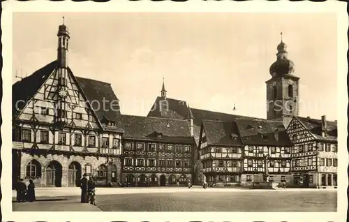 Forchheim Oberfranken Rathaus Kat. Forchheim