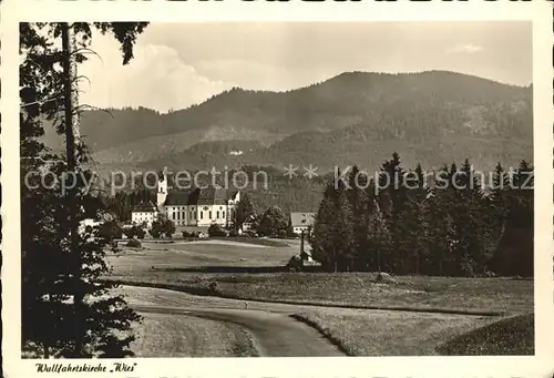 Wies Allgaeu Wallfahrtskirche Kat. Sulzberg