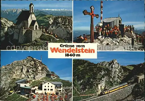 Wendelstein Berg Wendelsteinkircher Hohe Tauern Kat. Bayrischzell