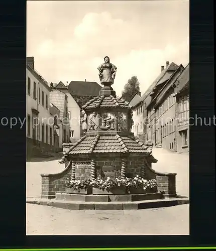 Kohren Sahlis Toepferbrunnen Kat. Kohren Sahlis