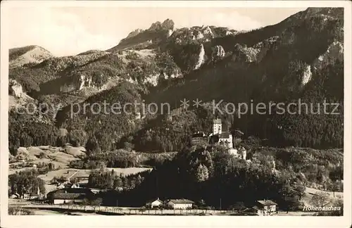 Hohenaschau Chiemgau Schloss Kat. Aschau i.Chiemgau