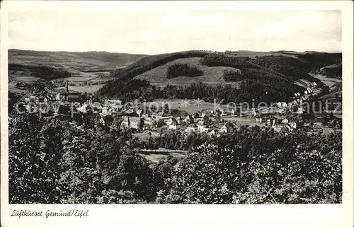 Gemuend Eifel Panorama Kat. Schleiden