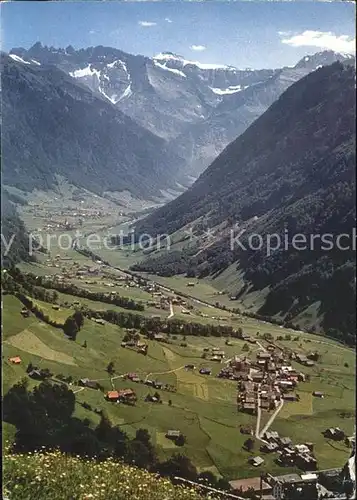 Glarus Kanton Das Sernftal Kat. Glarus