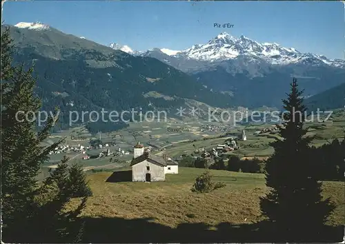 Oberhalbstein mit Cunter Riom Parsonz Savognin Tinizong Kat. Tiefencastel