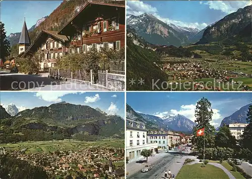 Meiringen Hasliberg Panorama Dorfpartien / Meiringen /Bz. Oberhasli