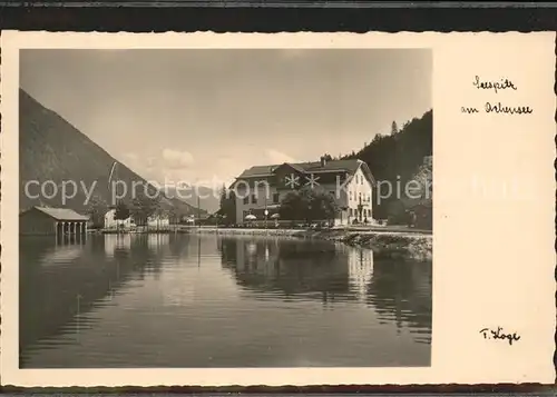 Seespitz Achensee Gasthof Pension Kat. Oesterreich